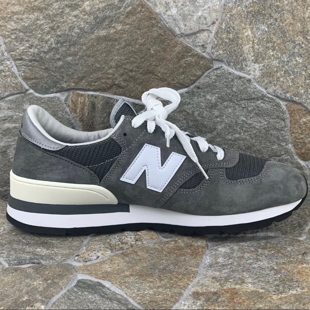 New Balance 990 made In USA Gray Sneakers shoes 12